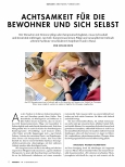 Vorschauseite 2: Achtsamkeit für die Bewohner und sich selbst