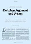Vorschauseite 1: Zwischen Argument und Unsinn: Anthroposophie in der Kritik