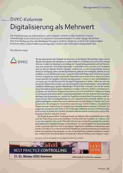 Vorschauseite 1: Digitalisierung als Mehrwert