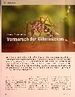Vorschauseite 1: Vormarsch der Killermücken