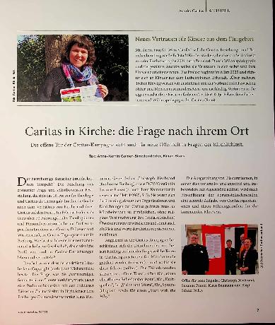 Vorschauseite 1: Caritas in Kirche: die Frage nach ihrem Ort