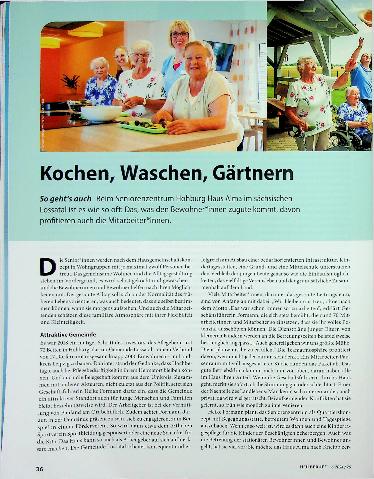 Vorschauseite 1: Kochen, Waschen, Gärtnern