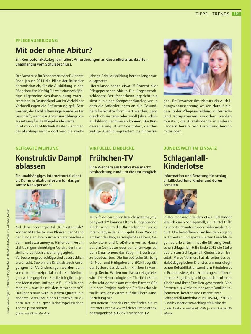 Vorschauseite 1: Tipps · Trends
