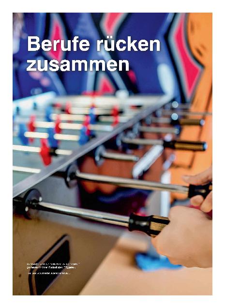 Vorschauseite 1: Berufe rücken zusammen