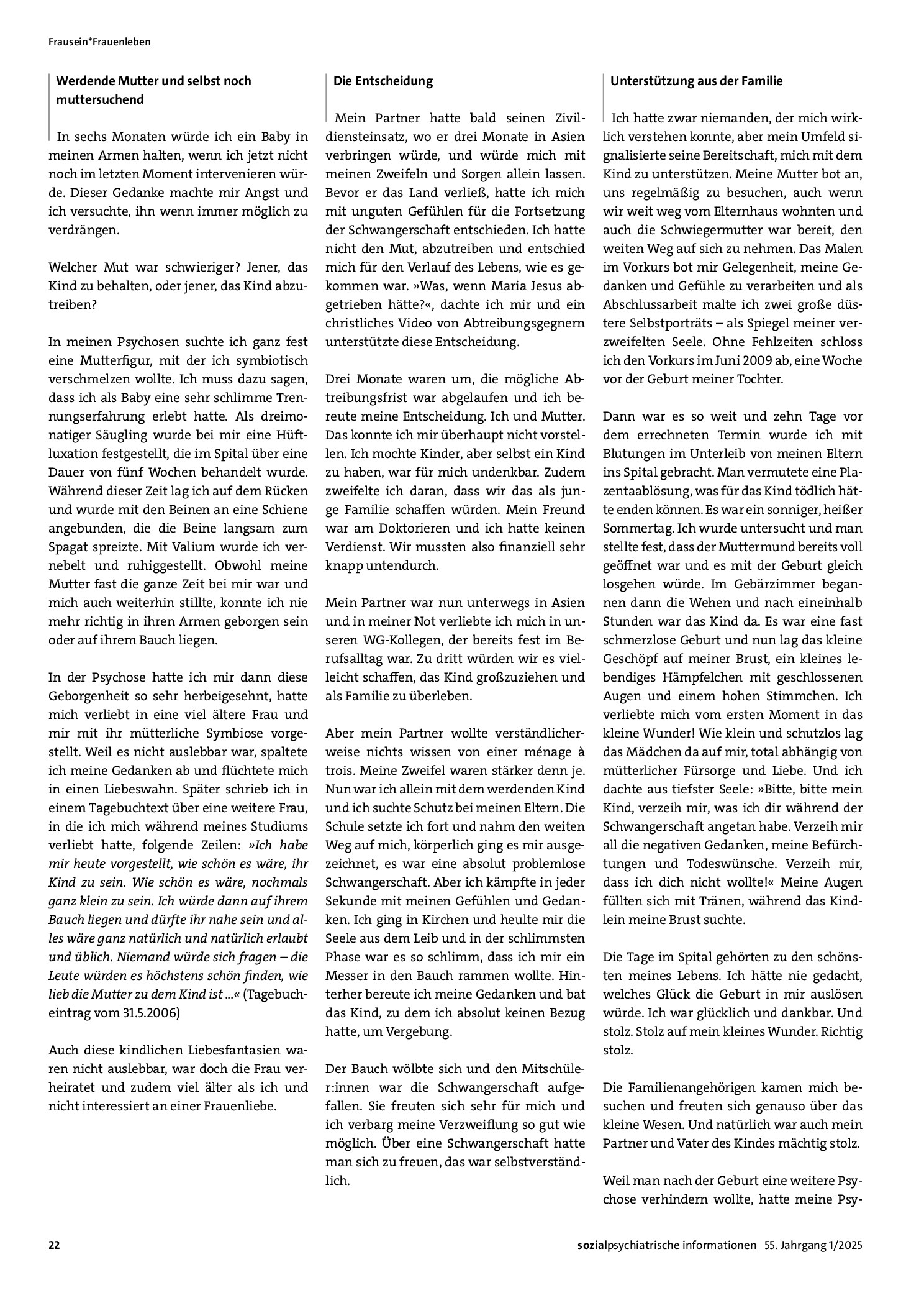 Vorschauseite 2: Ungewollt schwanger mit schwerer psychischer Erkrankung. Wie ich trotz allem meine Mutterschaft zu schätzen lernte