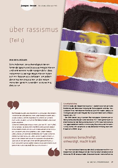 Vorschauseite 1: Über Rassismus ( Teil 1)