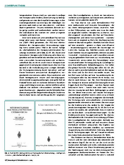 Vorschauseite 6: Wie die Evidenz in die Neurorehabilitation kommen konnte. Einige Schlaglichter auf die Geschichte des »Beweisens« in der medizinischen Versorgung