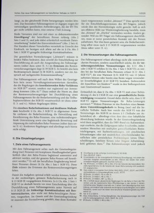 Vorschauseite 2: Das neue Fallmanagement zur beruflichen Teilhabe im SGB VI