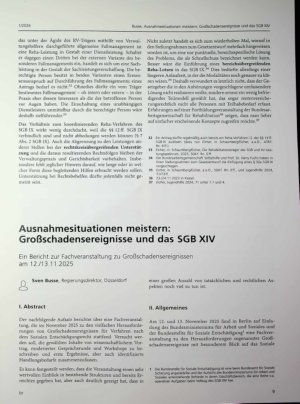 Vorschauseite 5: Das neue Fallmanagement zur beruflichen Teilhabe im SGB VI