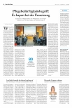 Vorschauseite 1: Pflegebedürftigkeitsbegriff: Es hapert bei der Umsetzung