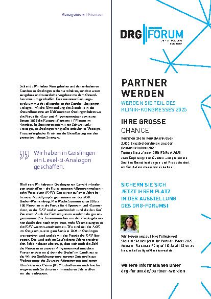 Vorschauseite 4: „Langfristig einen Gegenwert erhalten“