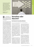 Vorschauseite 1: Versehen oder Absicht? Das Deutsche Innovationsdilemma