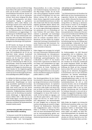 Vorschauseite 2: Tatort Universität. Sozialpsychiater kämpfen Anfang der 1970er Jahre in Hannover und Heidelberg um Lehrstühle