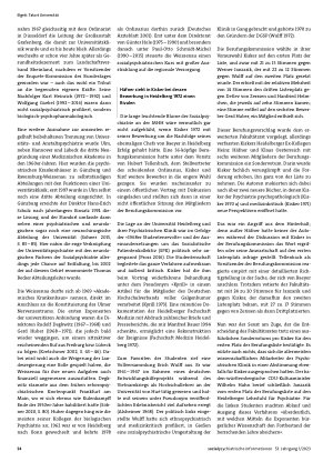 Vorschauseite 3: Tatort Universität. Sozialpsychiater kämpfen Anfang der 1970er Jahre in Hannover und Heidelberg um Lehrstühle