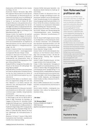 Vorschauseite 6: Tatort Universität. Sozialpsychiater kämpfen Anfang der 1970er Jahre in Hannover und Heidelberg um Lehrstühle
