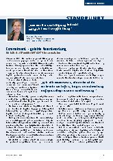 Vorschauseite 1: Commitment – gelebte Verantwortung