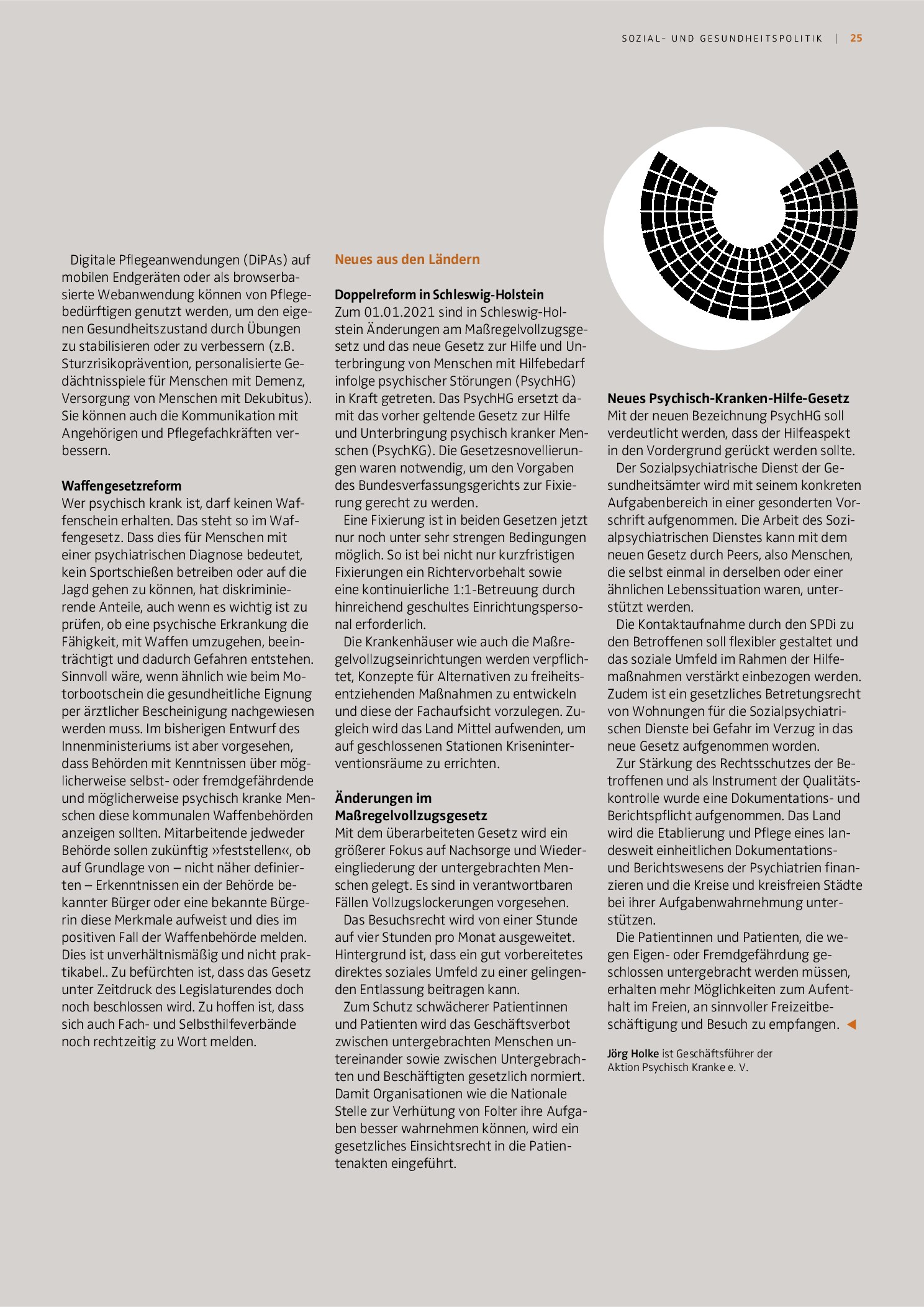 Vorschauseite 2: Neues aus der Gesetzgebung