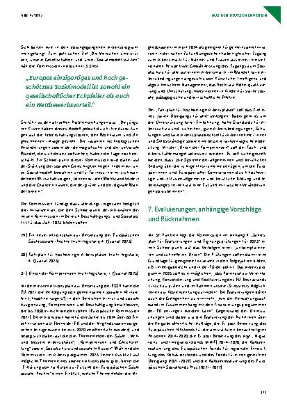 Vorschauseite 5: Die sozialen Schwerpunkte der neuen Europäischen Kommission (2024 – 2029)