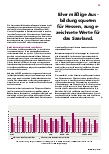 Vorschauseite 4: Weitere Anstrengungen nötig.