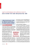 Vorschauseite 1: Eine echte Win-win-Situation für alle