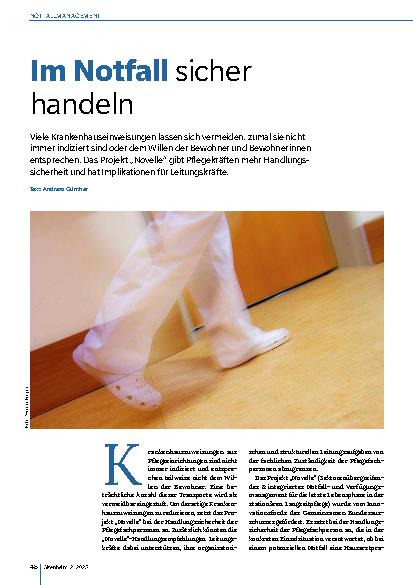 Vorschauseite 1: Im Notfall sicher handeln