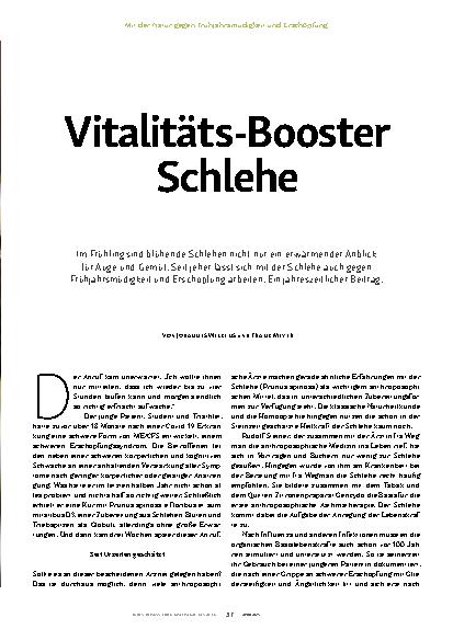Vorschauseite 2: Vitalitäts-Booster Schlehe