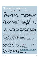 Vorschauseite 1: Pflegeschätze entdecken