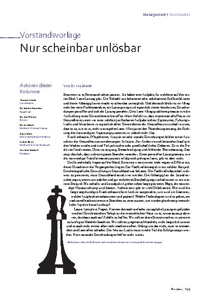 Vorschauseite 1: Nur scheinbar unlösbar