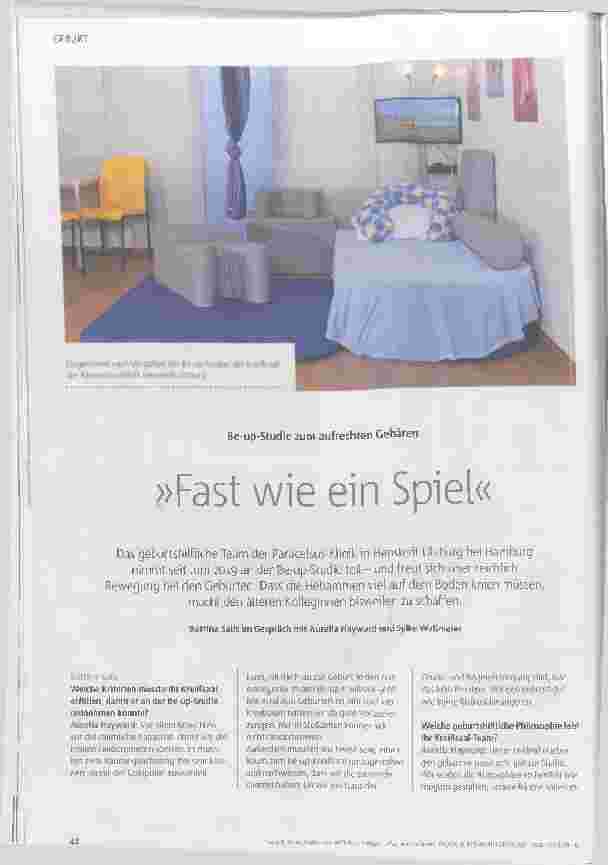 Vorschauseite 1: "Fast wie ein Spiel"