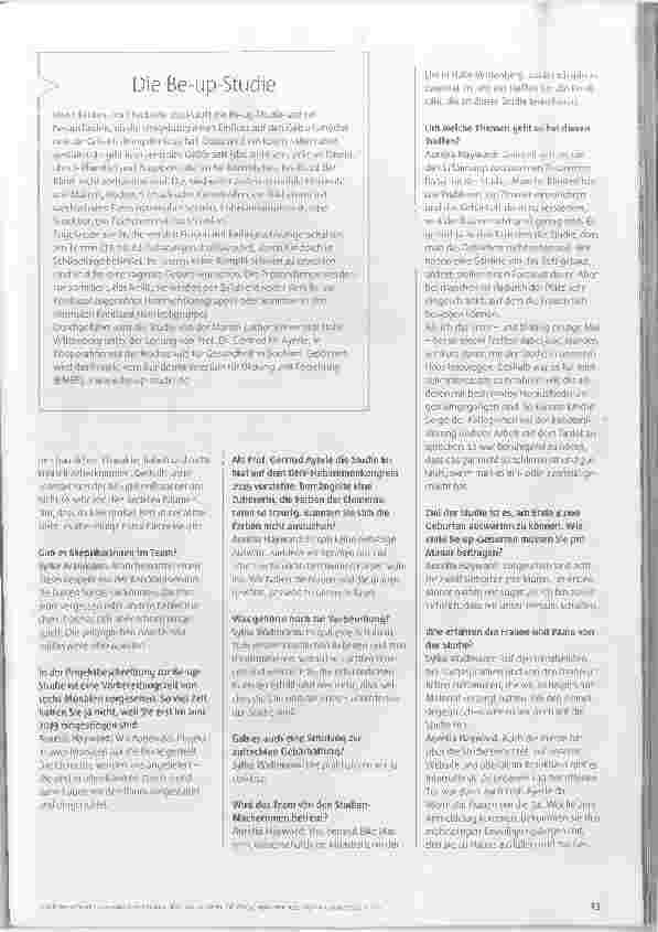 Vorschauseite 2: "Fast wie ein Spiel"