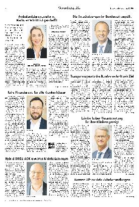 Vorschauseite 1: Gesundheitspolitik