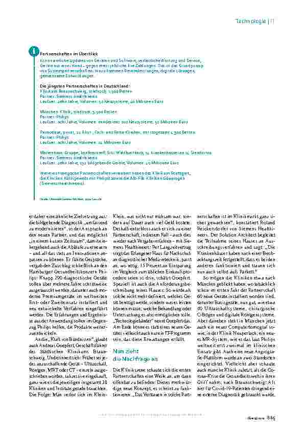 Vorschauseite 2: Strategische Partnerschaften Darf ich bitten? Correction: Strategische Partnerschaften, darf ich bitten?