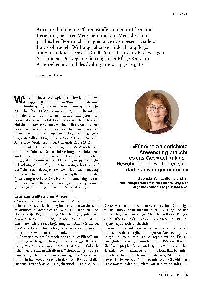 Vorschauseite 2: Wie Aromen eine heilsame Wirkung entfalten