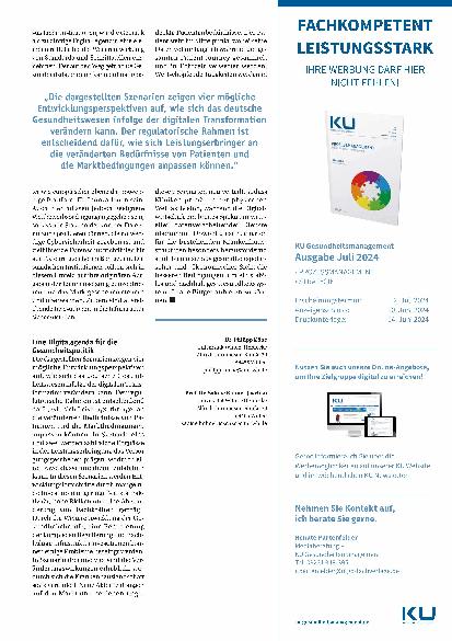Vorschauseite 3: Von Worst Case zu Best Case: Mit Szenarien die digitale Transformation im Krankenhaussektor gestalten