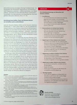 Vorschauseite 3: In Liebe gehalten oder in Einsamkeit gehüllt? Trauer von Paaren mit einer Demenz