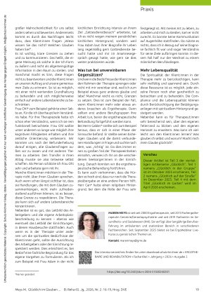 Vorschauseite 4: Professionell mit Spiritualität umgehen Glücklich im Glauben