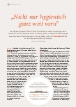 Vorschauseite 1: Nicht nur hygienisch ganz weit vorn.