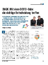 Vorschauseite 1: DANK: Mit dem COVID-Cube die richtige Entscheidung treffen