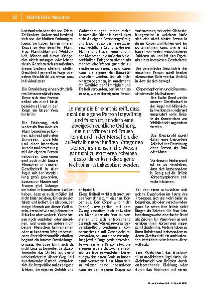 Vorschauseite 3: Nicht binäre Menschen verstehen und respektieren