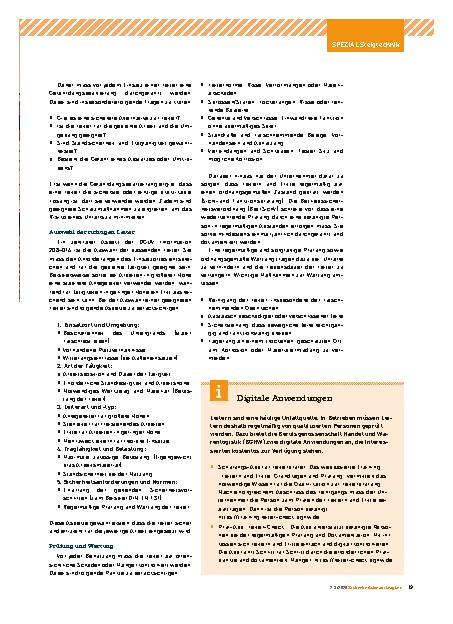 Vorschauseite 2: Sicher arbeiten mit Leitern