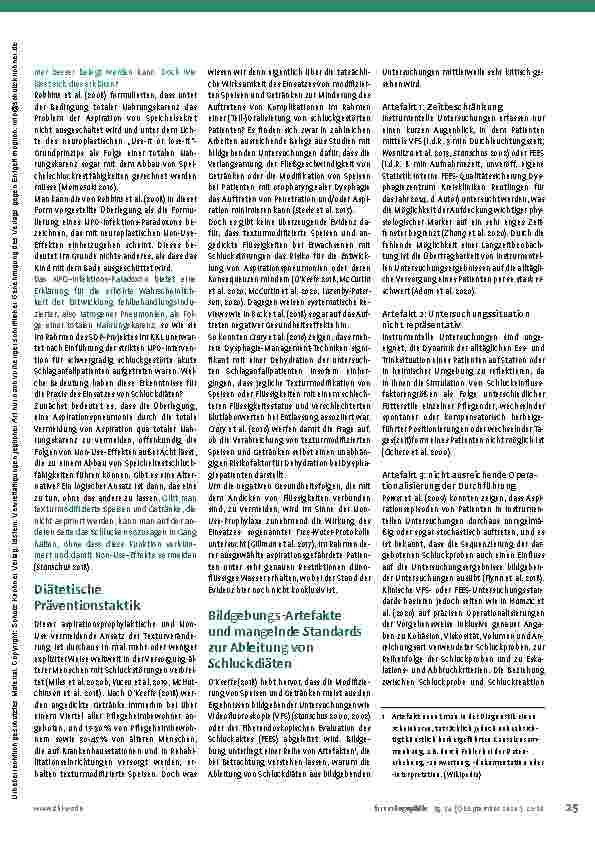 Vorschauseite 4: Schluckdiagnostik und COVID-19: Plädoyer für ein Umdenken