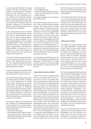 Vorschauseite 2: Koproduktive Projektarbeit im Empowerment College. Erfahrungen einer Peer-Mitarbeiterin