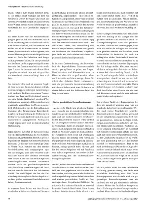 Vorschauseite 3: Koproduktive Projektarbeit im Empowerment College. Erfahrungen einer Peer-Mitarbeiterin
