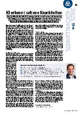 Vorschauseite 1: KI erkennt seltene Krankheiten