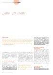 Vorschauseite 1: Zahn um Zahn
