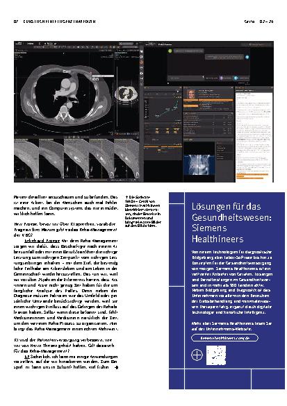 Vorschauseite 4: Medizin der Zukunft