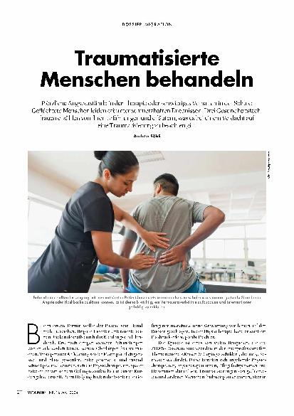 Vorschauseite 1: Traumatisierte Menschen behandeln
