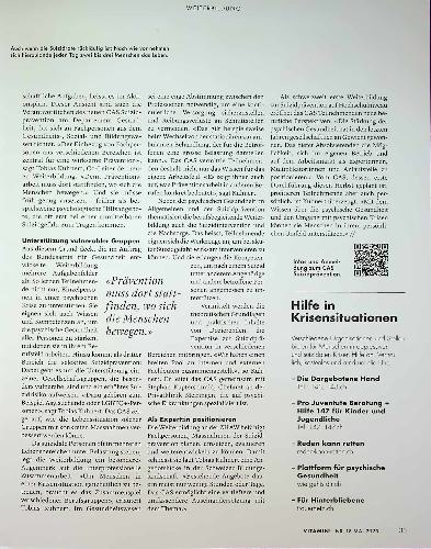 Vorschauseite 2: Gemeinsam. Suizide verhindern