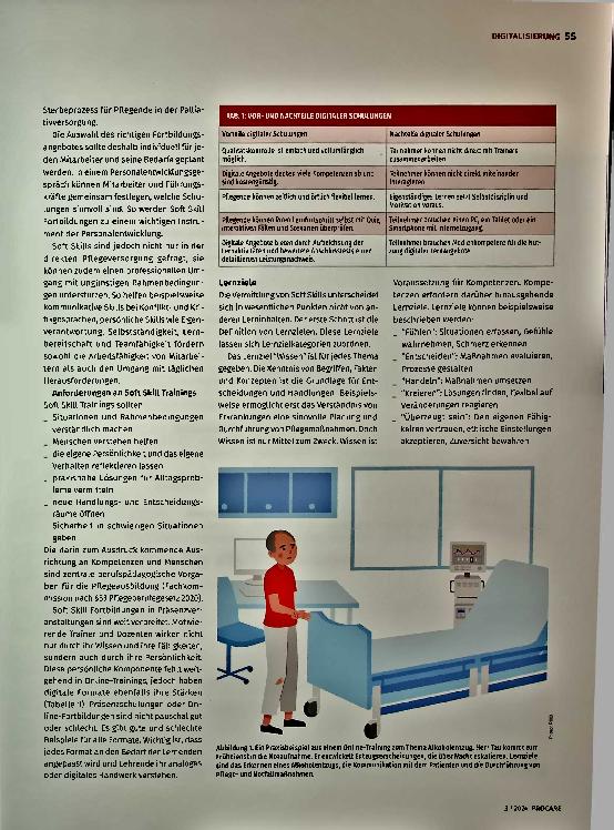 Vorschauseite 2: Schlüsselkompetenzen für den Pflegealltag: Digitale Soft-Skill-Fortbildungen planen und gestalten.