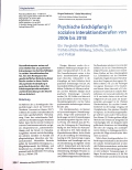 Vorschauseite 1: Psychische Erschöpfung in sozialen Interaktionsberufen von 2006 bis 2018